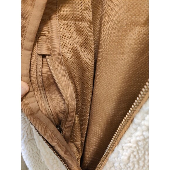 Men's Duluth Trading Company Faux Fur Sherpa Jacket Full Zip Size Medium - Picture 8 of 12